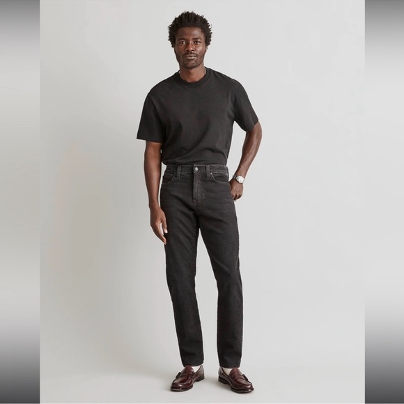 Madewell Men's athletic slim black jeans - Picture 2 of 10